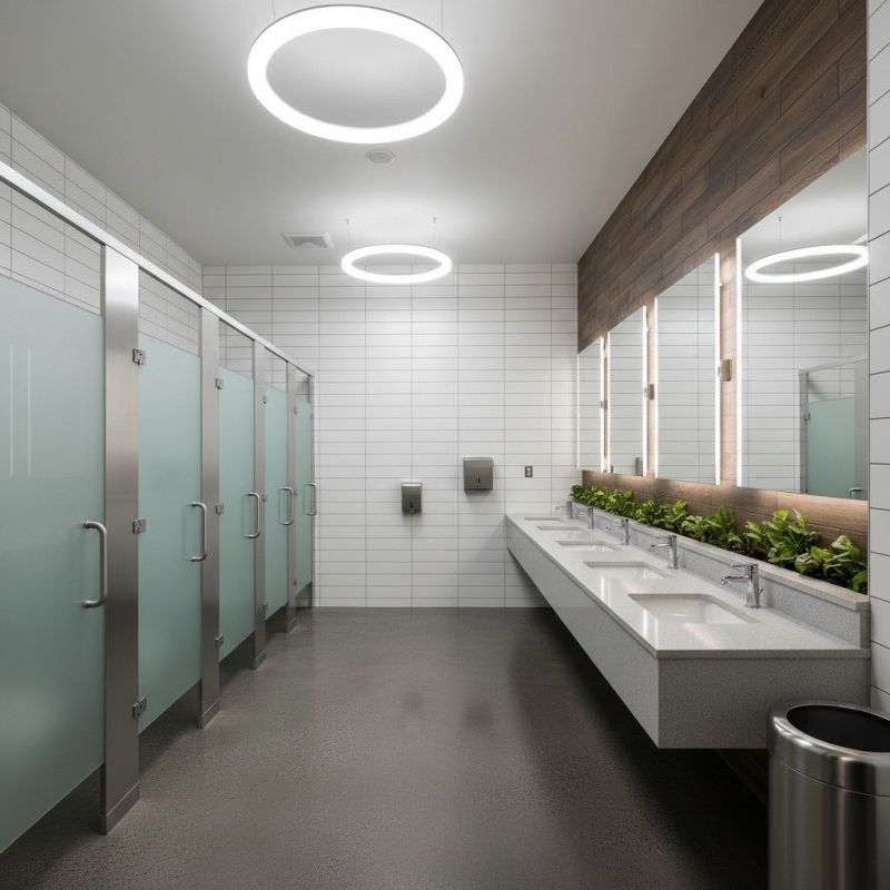 Industrial Bathroom Renovation in North Charleston, SC
