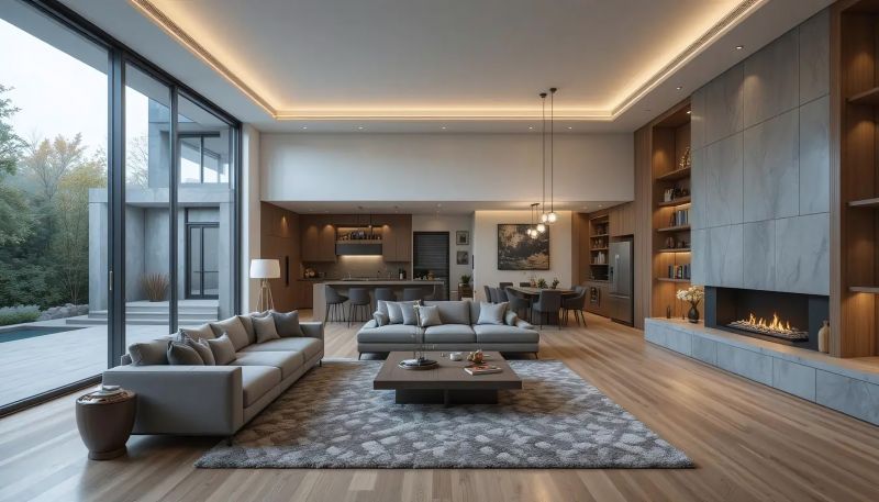 Living Room Remodeling in Denver County, CO