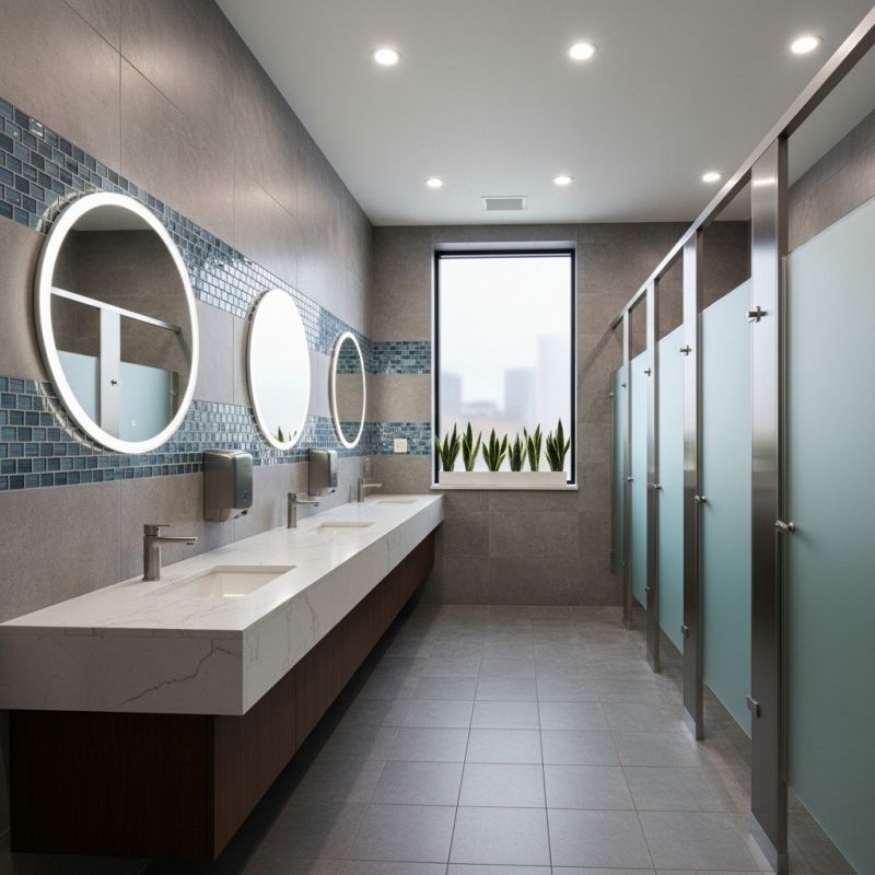 Office Bathroom Renovation in Longmont, CO
