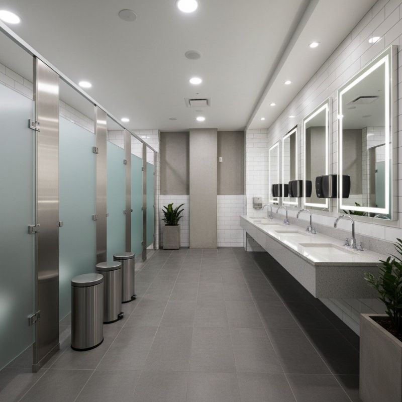 Office Restroom Renovation in Charleston, SC