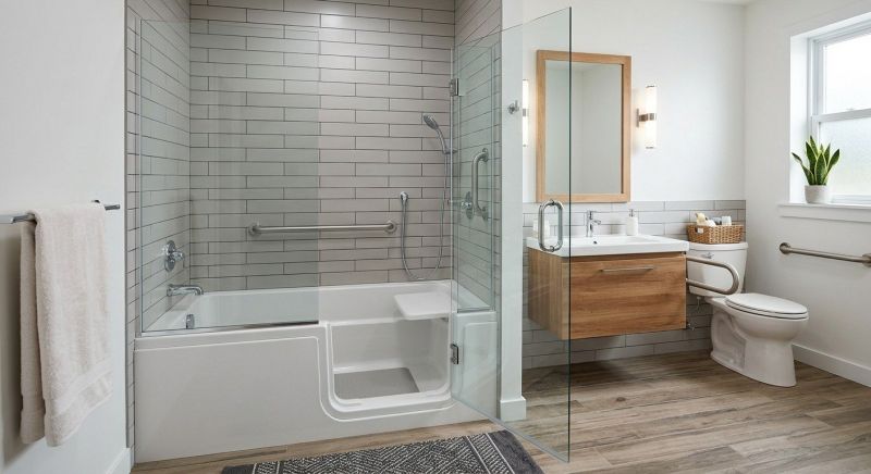 Tub To Shower Conversion in Framingham, MA